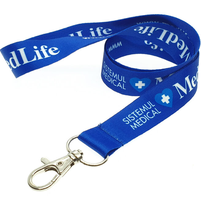 Lanyard pentru ecuson, personalizat prin sublimare - imagine 11