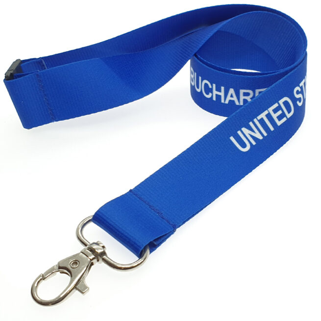 Lanyard pentru ecuson, personalizat prin sublimare - imagine 48