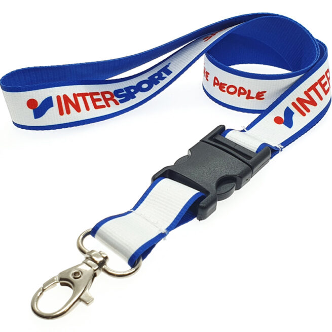 Lanyard pentru ecuson, personalizat prin sublimare - imagine 6