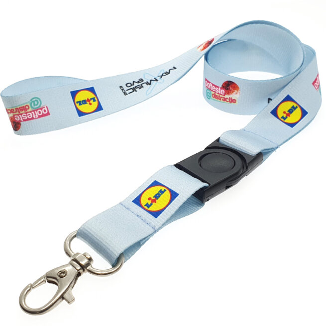 Lanyard pentru ecuson, personalizat prin sublimare - imagine 45