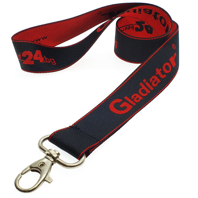 Lanyard pentru ecuson, personalizat in tesatura - imagine 14
