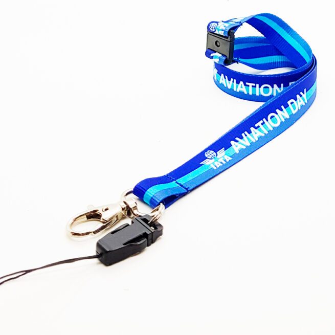 Lanyard pentru ecuson si memory stick, personalizat prin sublimare - imagine 6